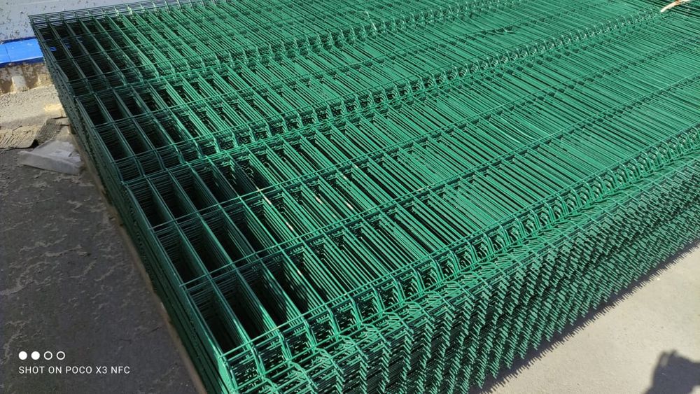 3д ограждения, 3д калитка, ворота 3д, крепления, хомуты доставка по РК