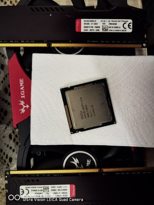 Процессор Intel core i7 3770 без k не разблокированный