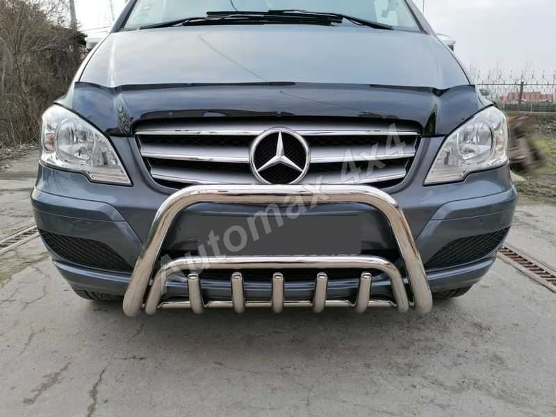 Bullbar inox personalizat Mercedes Vito, Viano, W639 '03-'14