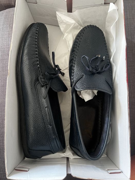 Mocasini barbati piele naturala noi