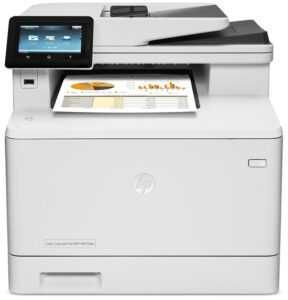 Мултифункционално лазерно устройство HP Color LaserJet MFP M477fdn