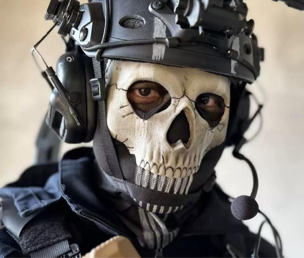 Cosplay маски балаклава Ghost CoD