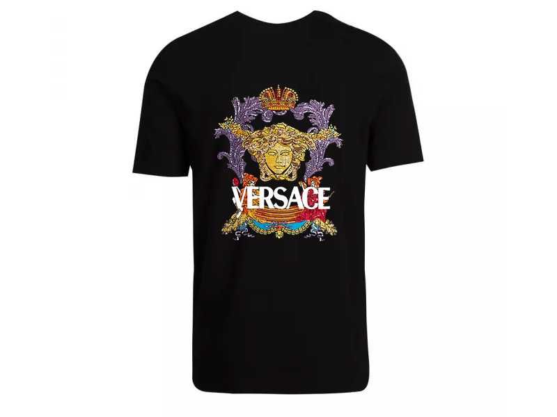 Мъжка тениска Versace принт Различни модели размери и цветове
