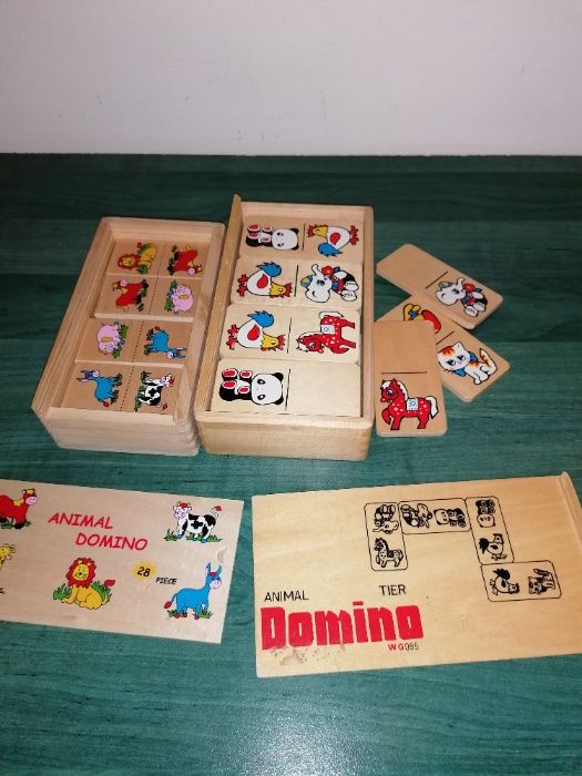 Joc domino pentru copii ”Animal Domino”