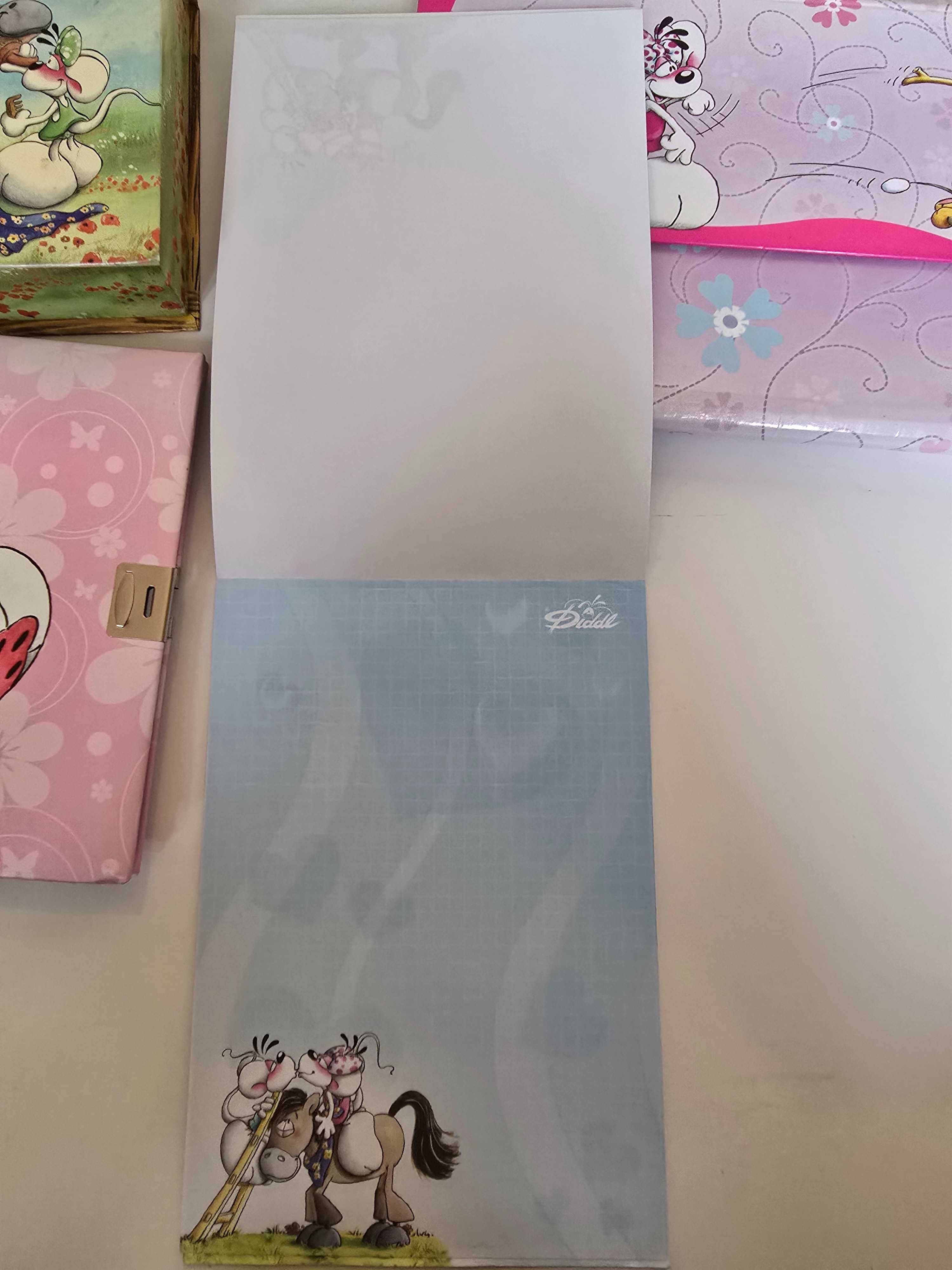Colectie DIDDL ,cutie bijuterie,sortator,jurnal,bloc