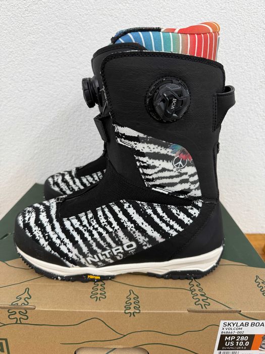 boots noi nitro skylab x volcom boa mondo 28 europa 42 2/3