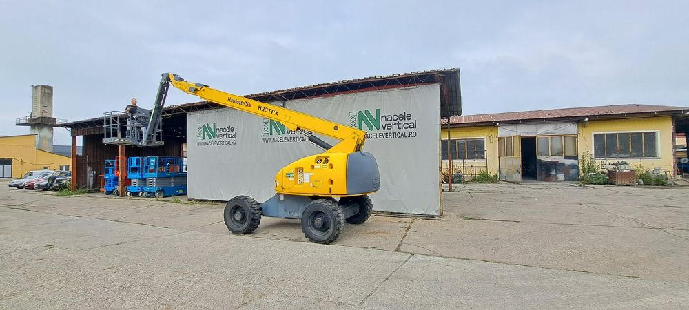 Societate vindem nacela 23m inaltime,diesel 4x4 Haulotte,Genie,Manitou