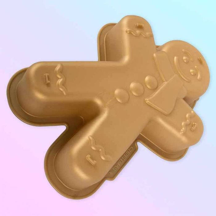 Силиконова форма за печене курабиено човече