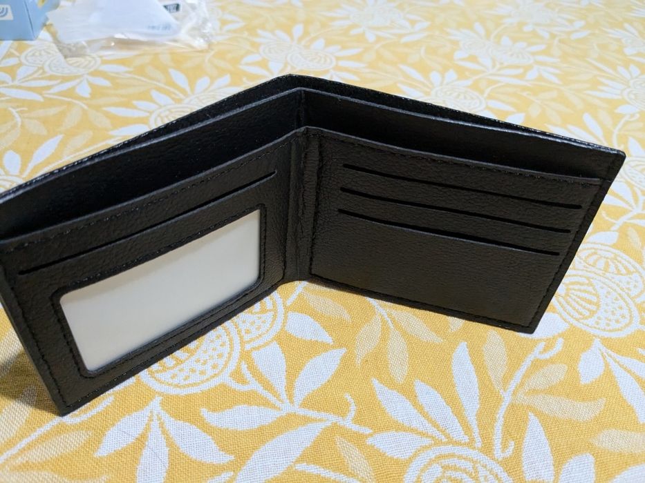 Portofel negru imitație piele