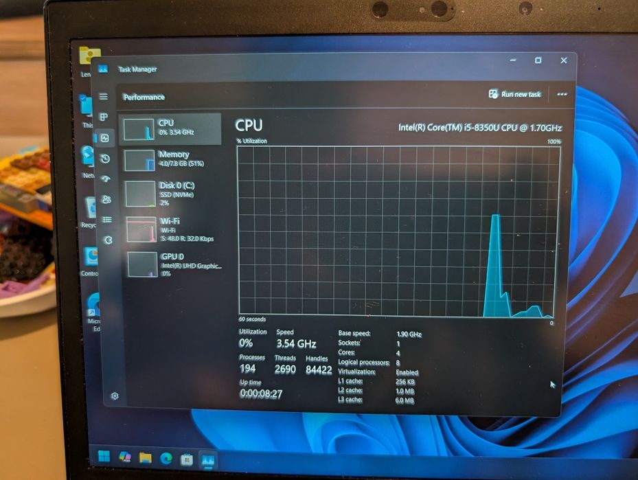 Lenovo t480s display tactil