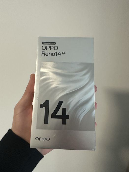 Telefon OPPO Reno 14 5G, 512GB, 12GB RAM, Dual SIM, Opal White