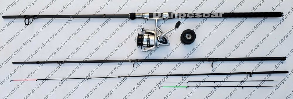 SET Feeder Lanseta extensibila de la 3.30m la 3.90m +Mulineta XF6000