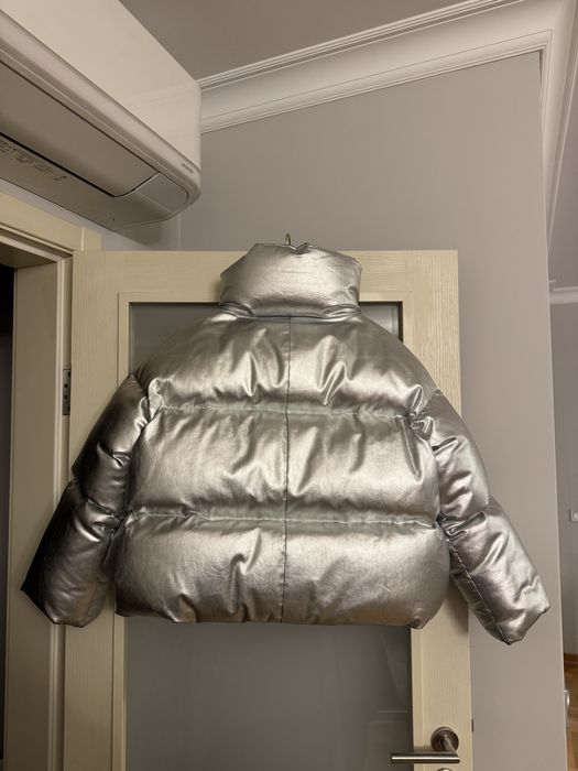 Топло зимно яке,непромокаема материя,закупено от Mitheresa,с фактура