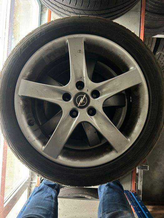 Jante 17 5x110 cauciucuri vara 225/45/17