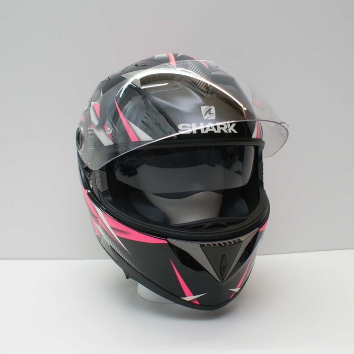 Каска за мотор SHARK S700 NASTY BLACK FUCHSIA размер М