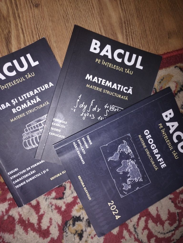Vând materiale bacalaureat!