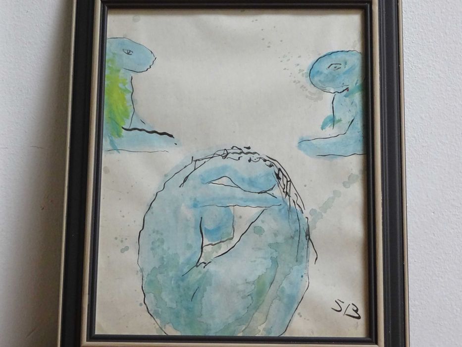 Tablou Sabin Balasa, “Speranta” | tehnica mixta deosebita