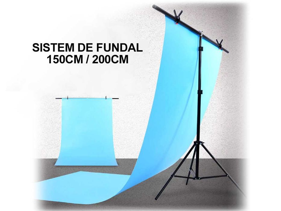 Sistem de fundal pentru studio foto 1.5x2m