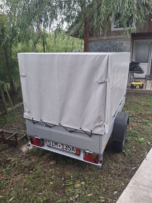 Vand remorca TPV an fab 2024 cu prelata nefolosita