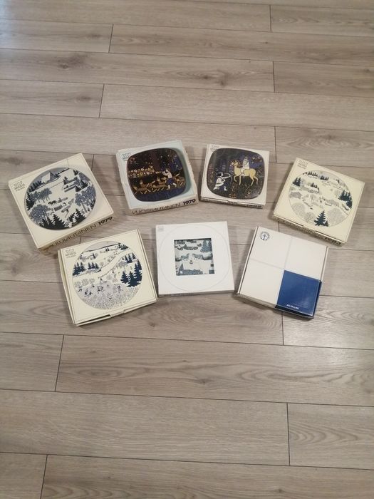 Vand farfurie Decorativa Arabia Finland Joululautanen 1978-1983