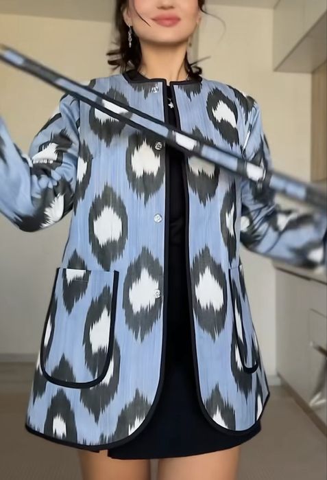 Куртка в национальном стиле Икат