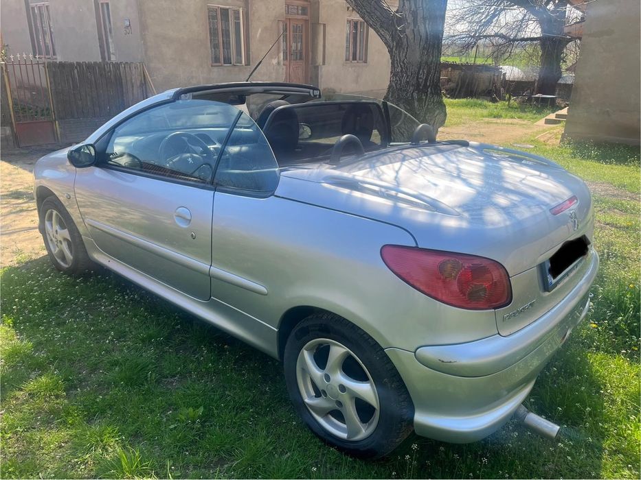 Peugeot 206cc decapotabil