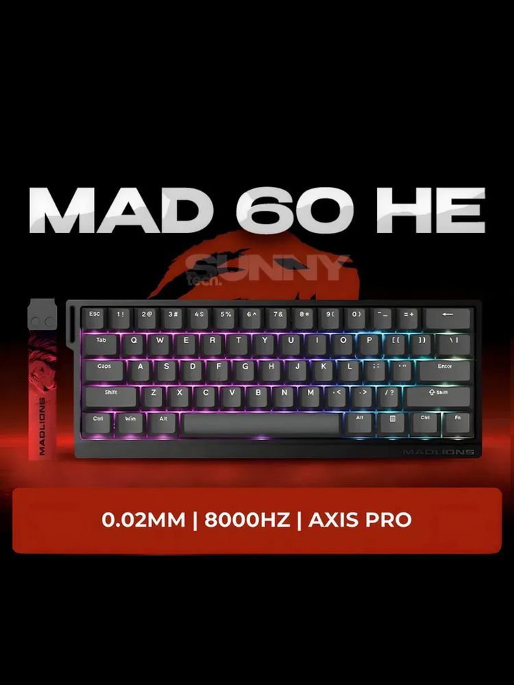 Проводная механическая клавиатура Madlions Mad 60He