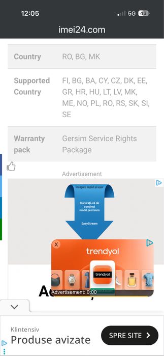 Vand Honor magic 6 pro
