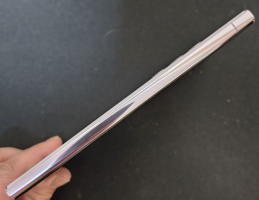 S23 ultra culoare roz plus căști jabra