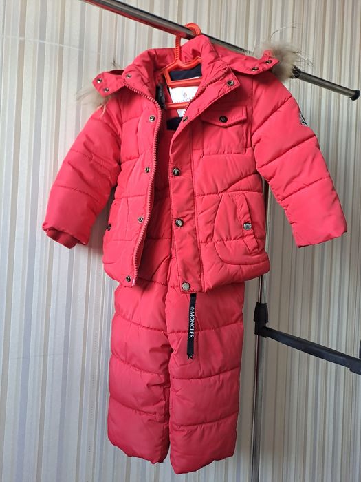 Зимний детский комбинезон На 1-2 годика