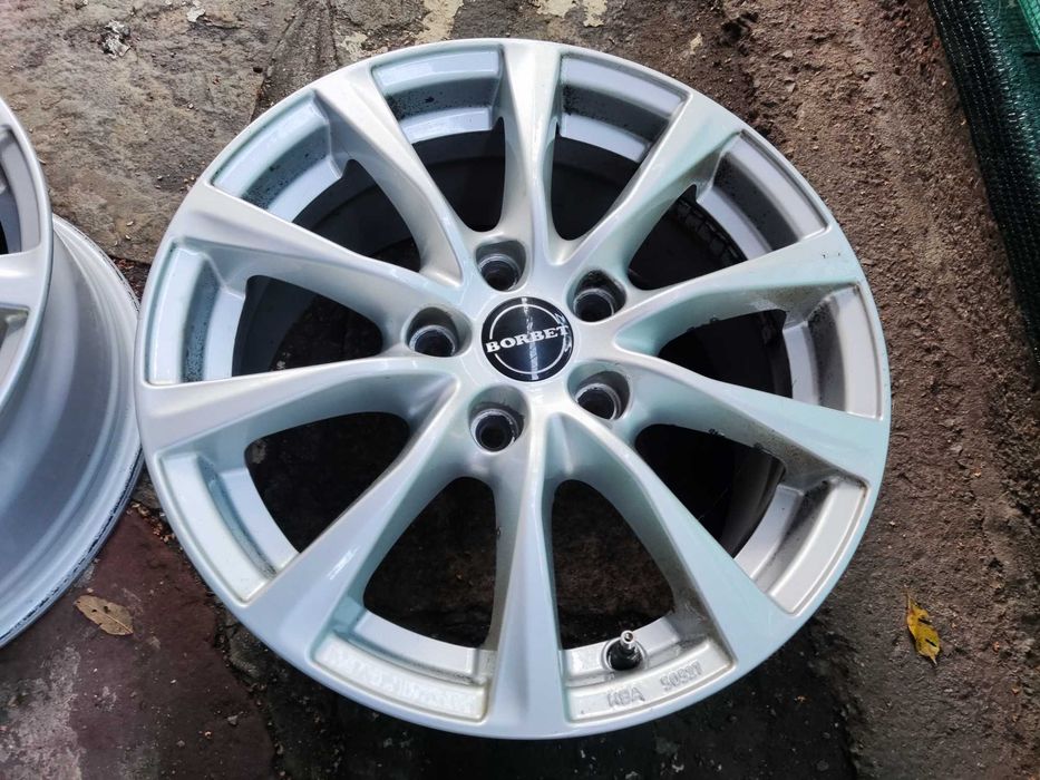 16 цола 5х114,3 лети джанти Borbet за Хонда Хюндай Киа 5x114,3