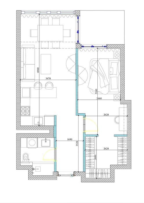 ПРОДАЁТСЯ КВАРТИРА 2/19/51 на 
Tashkent City 
Новостройка 
ЖК “Nest On