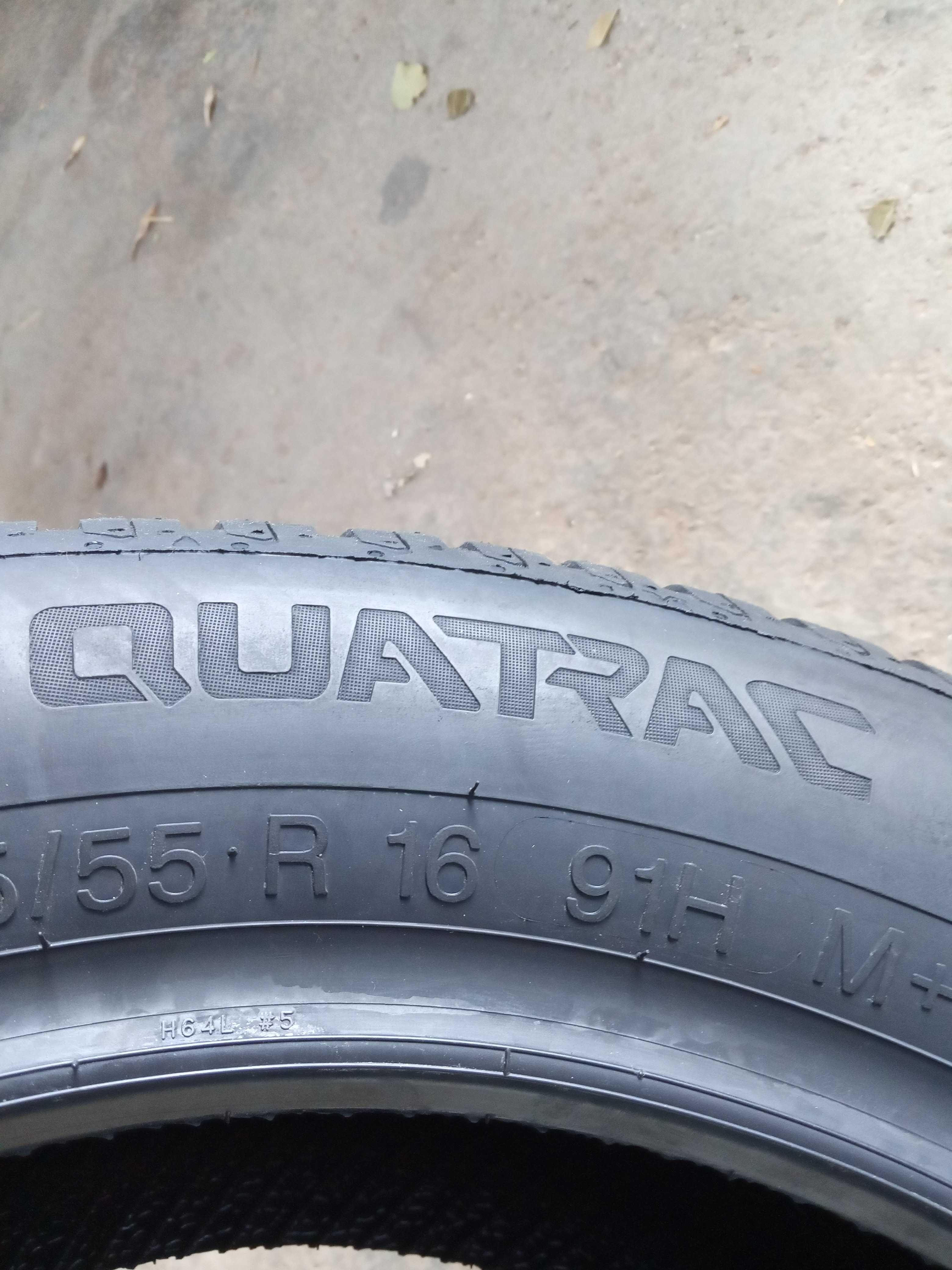 2 Нови всесезонни гуми 205/55R16 Vredestein Quatrac 91H M+S DOT4024