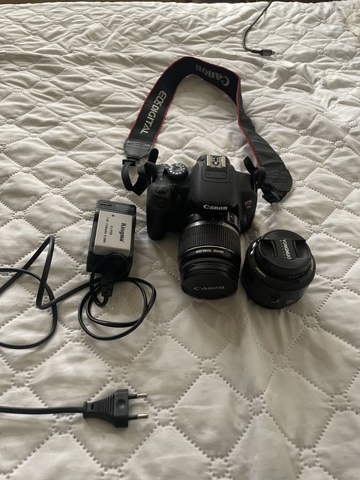 Фотоапарат Canon EOS 700D (rebel t5i) + 2 обектива