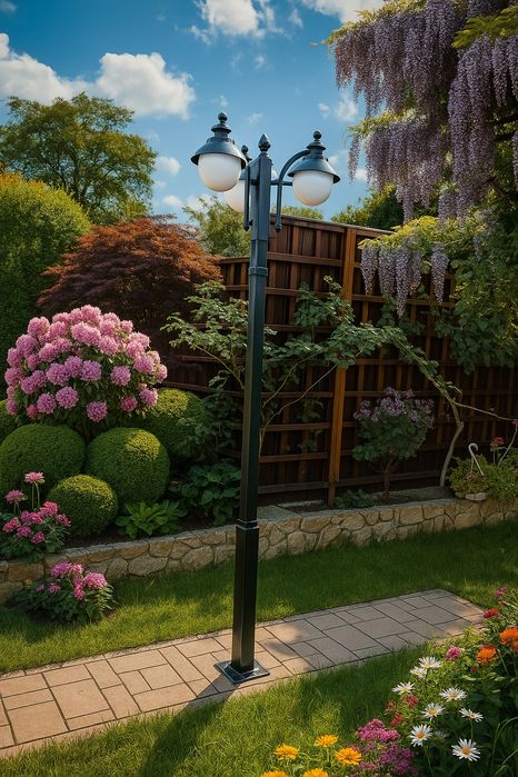 Stâlpi iluminat din fier