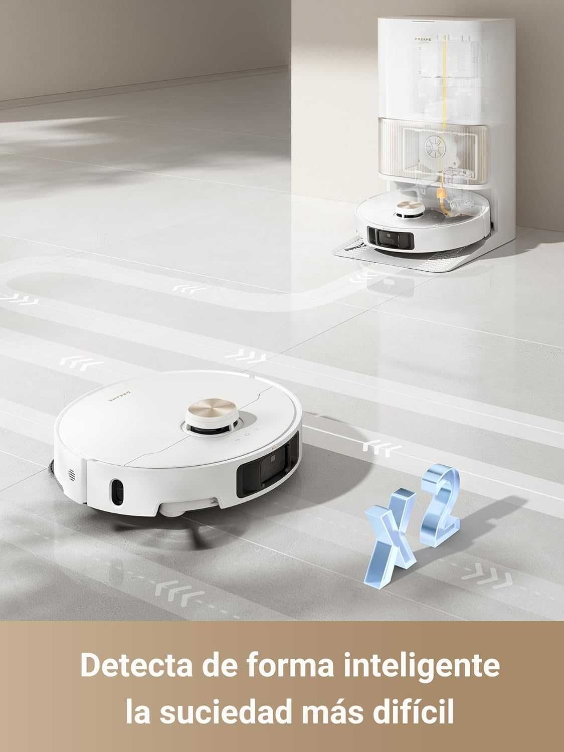 Робот прахосмукачка Dreame L40 Ultra с AI 11000Pa Mop-Extend Self-Wash