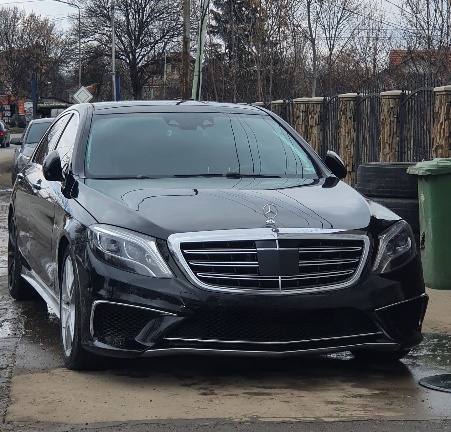 Предна броня S63 S65 AMG W222 Mercedes S klasa predna bronq Мерцедес