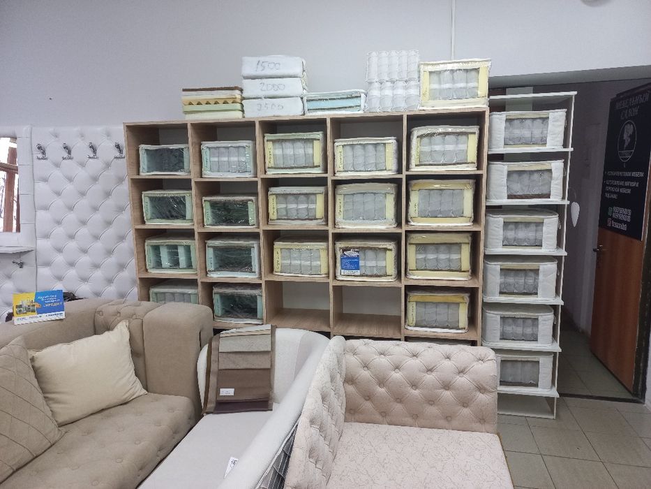 Матрасы любых размеров 30 видов.топперы,наматрасники,подушки