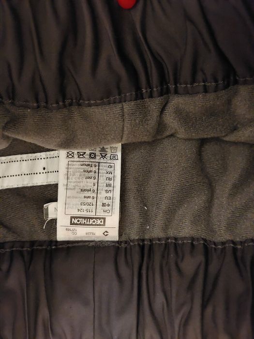 Pantaloni schi Wed'ze mărime 6 ani