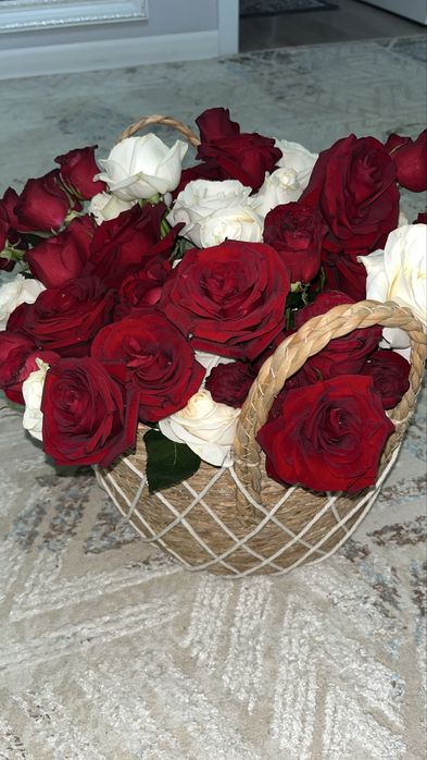 Цветок в корзине,6000тг,