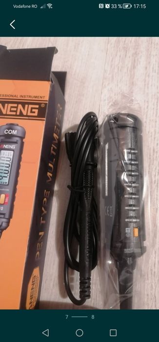 Multimetru tip stilou cu 4000 numere, True-RMS,  nou