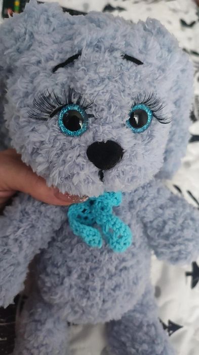 HandMade, вязаный зайчик