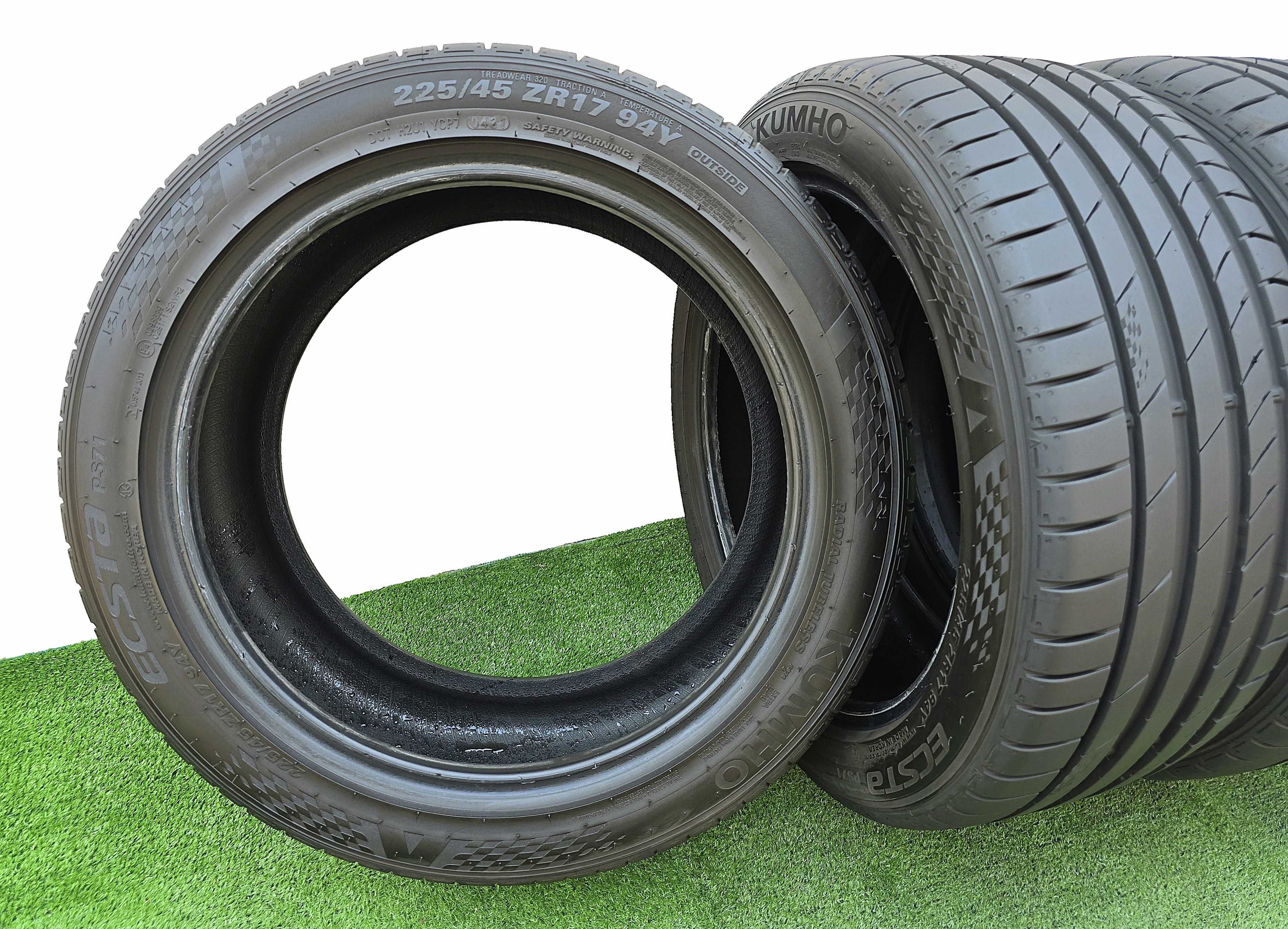 4бр. 225/45/17 KUMHO Ecsta- летни