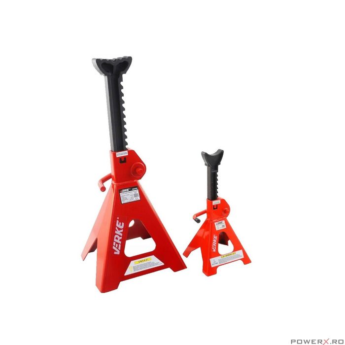 Set 2 capre sustinere 12 tone, 495 - 770 mm, Verke