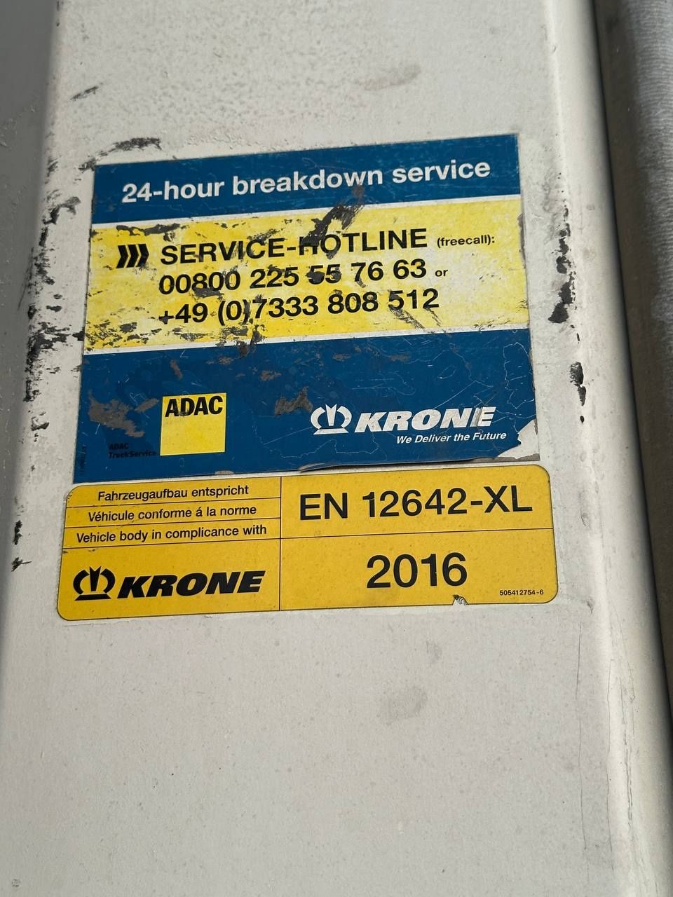 DAF XF460 EURO 6 + KRONE прицеп Сотилади