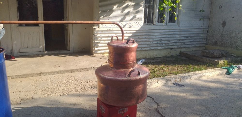 Vand cazan de țuică la 120 de Litri cu fundul de 4 mm