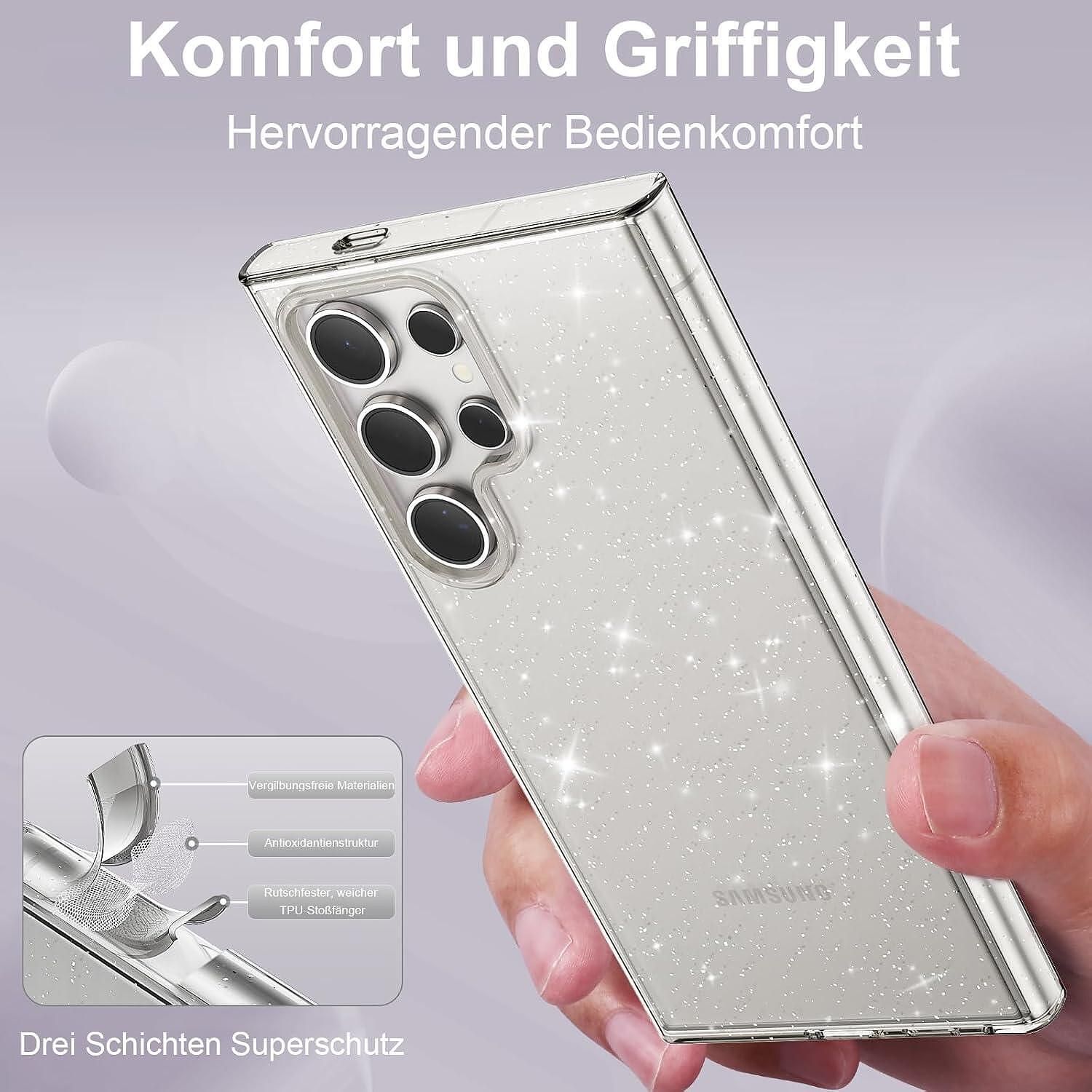 Блестящ Кейс Glitter Case за Samsung Galaxy S23 Ultra