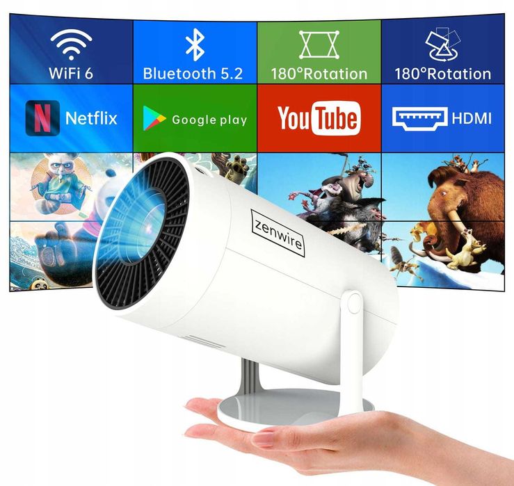 Proiector video Zenwire R1 nou, superb