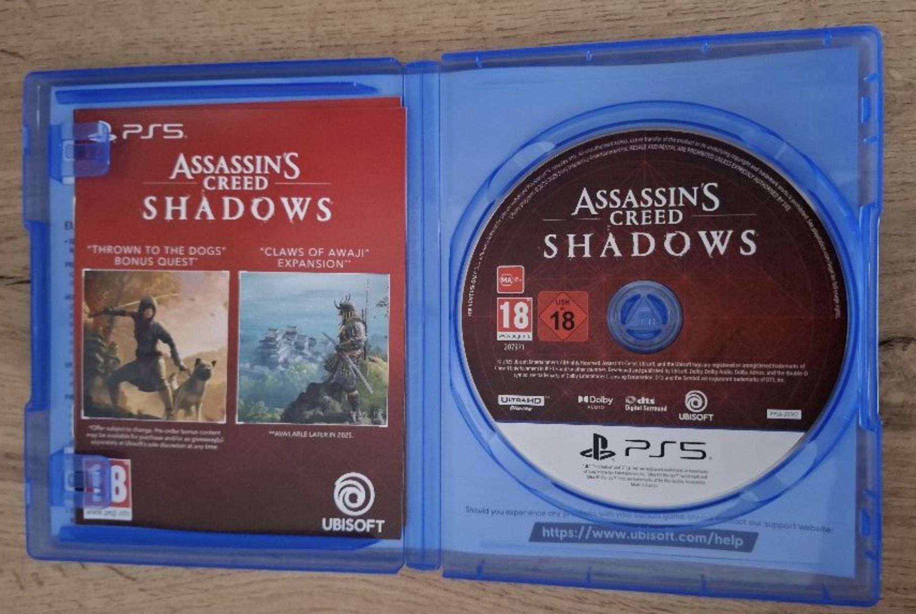 Assassin's creed shadows PlayStation 5 PS5