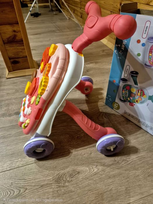 Moni Toys Играчка за прохождане 2в1